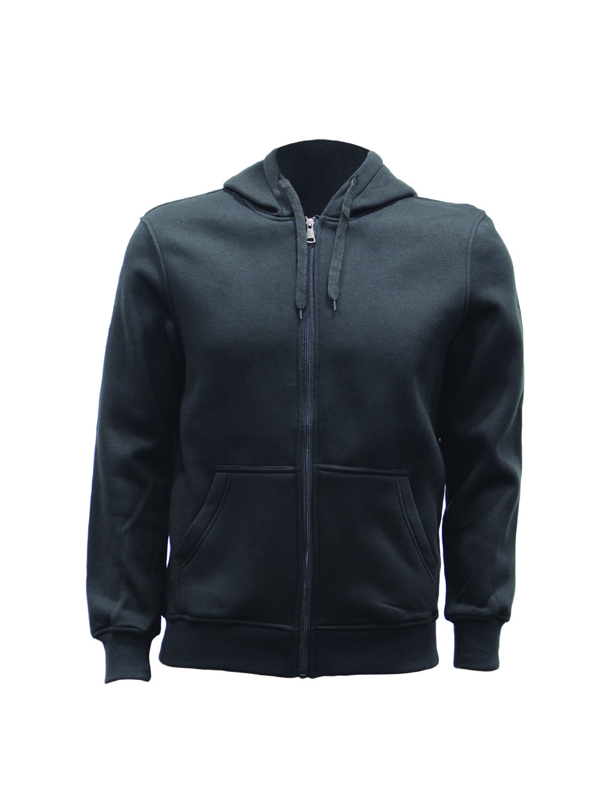 FJ01 fleece jacket in black
