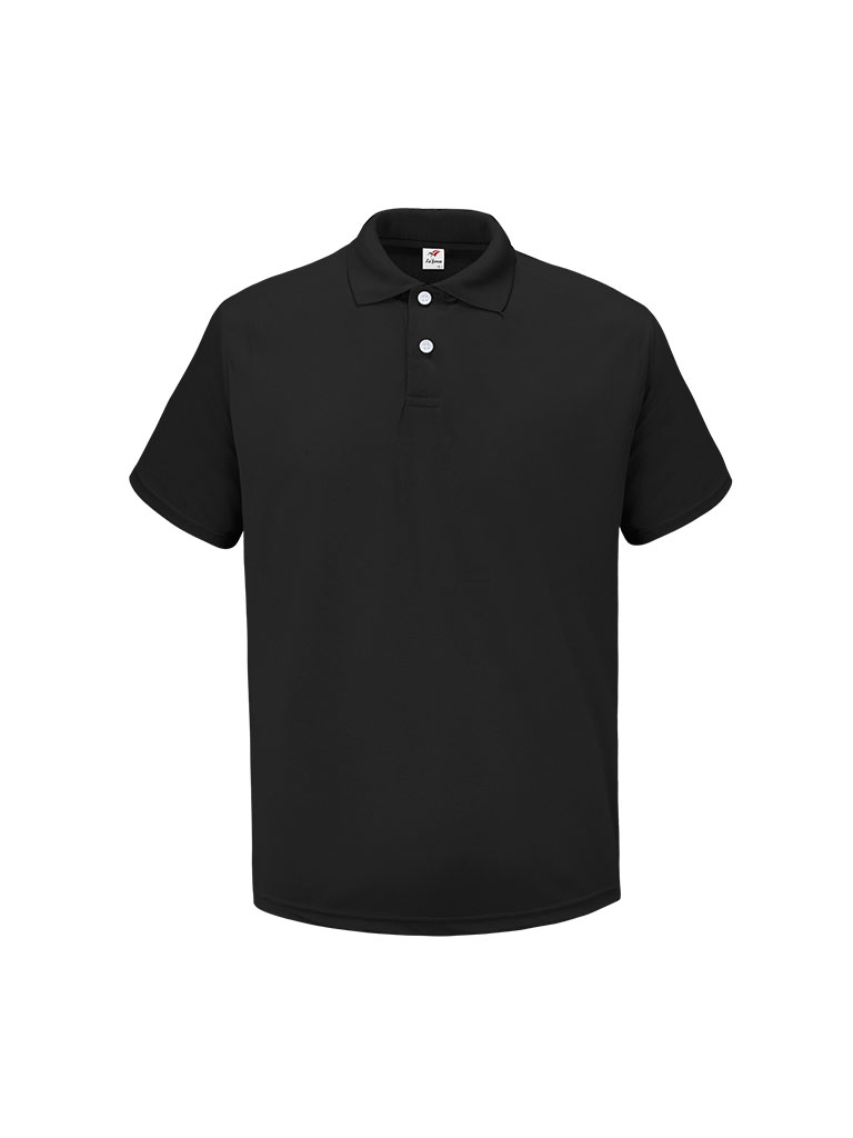 Female-fit M2000F microfiber polo in black